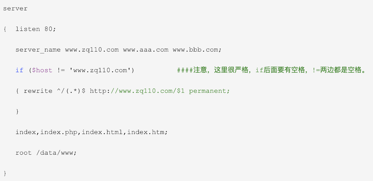 301跳轉(zhuǎn)實(shí)現(xiàn)方法1