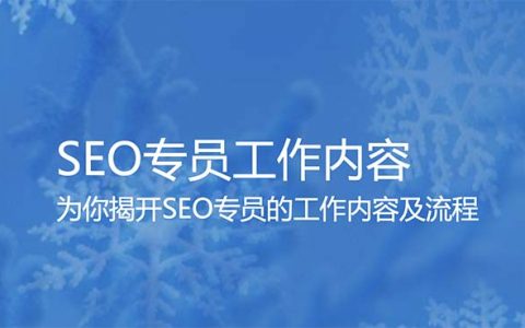 SEO專員的工作內(nèi)容