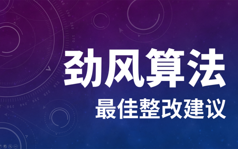 勁風(fēng)算法整改建議配圖